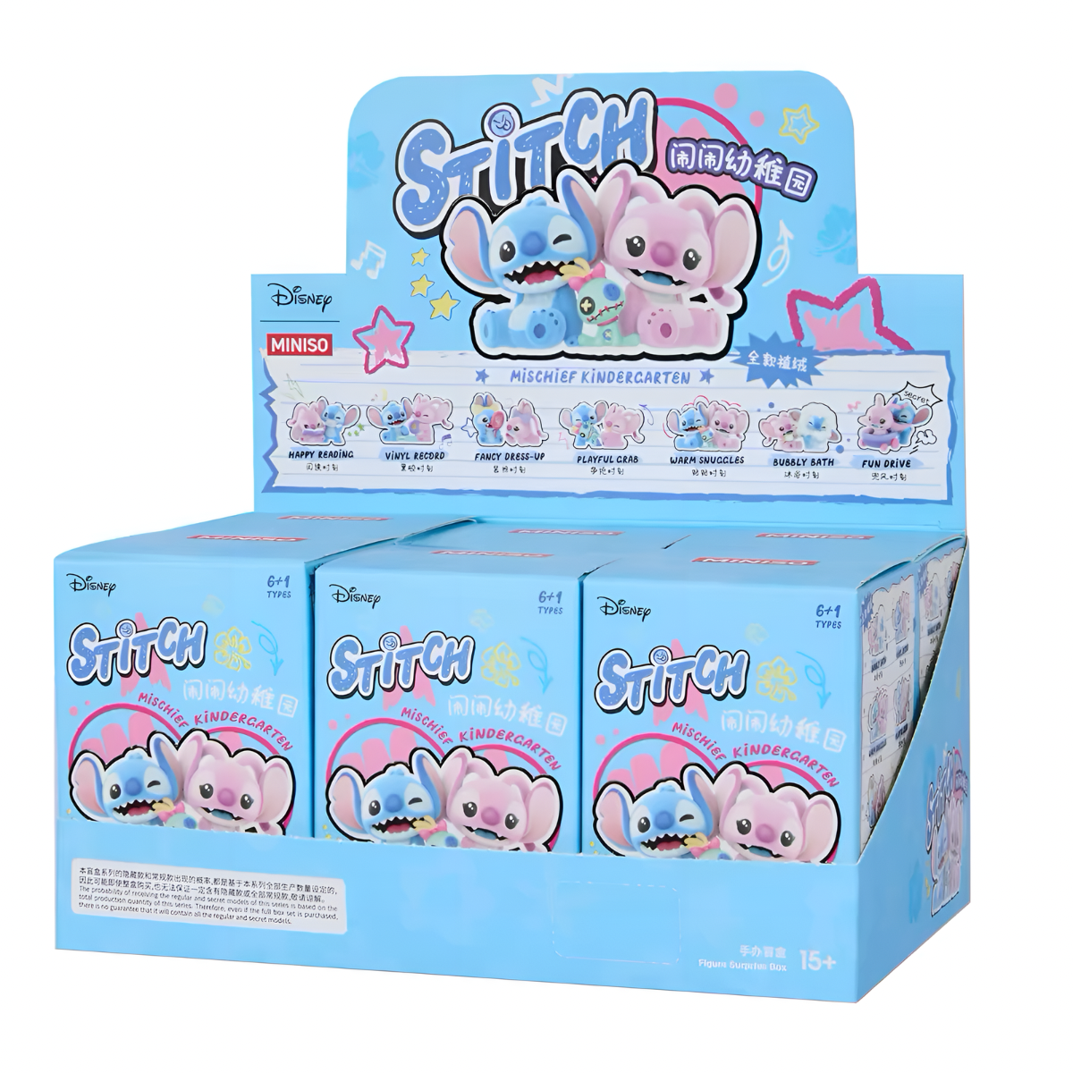 Disney Stitch Mischief Kindergarten Collection Blind Box