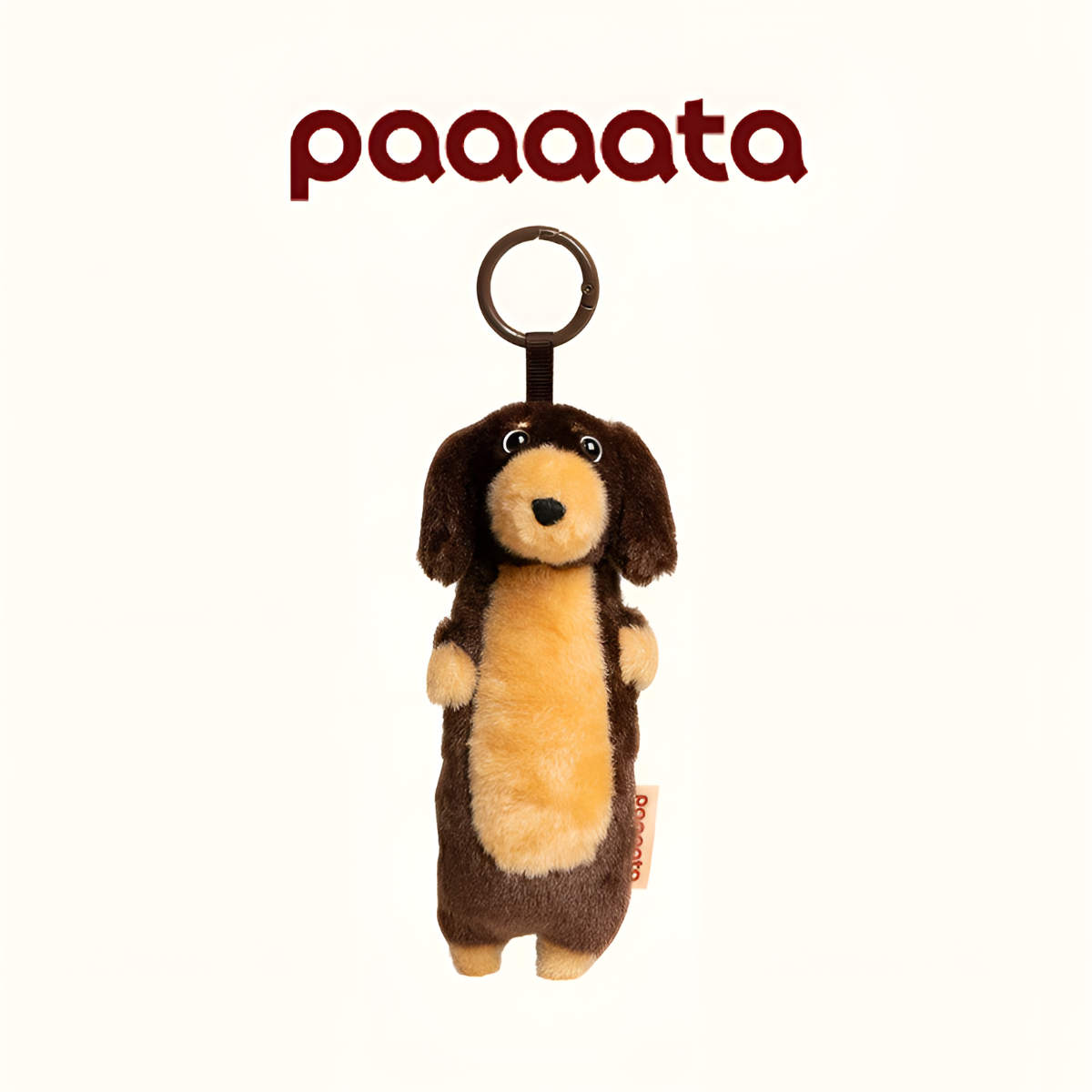 paaaata Dachshund Plush Keychain