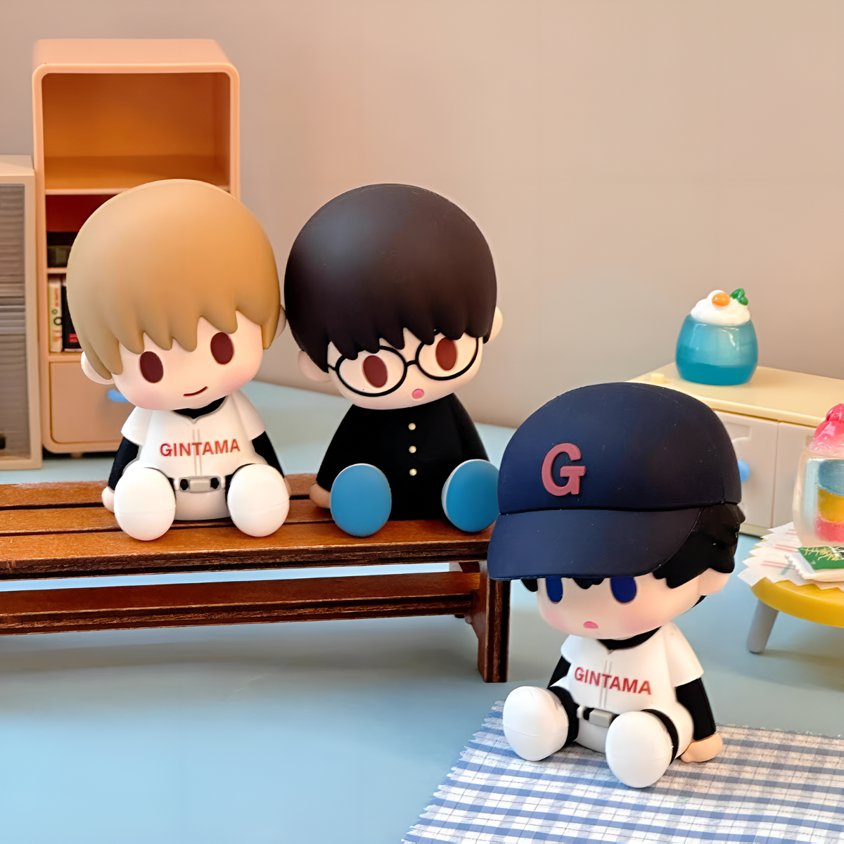 Gintama 3-Z Ginpachi Sensei Potepotte-R Series Soft Figure Blind Box