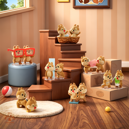Disney Chip 'n' Dale: Cuddle Crew Series Figure Blind Box