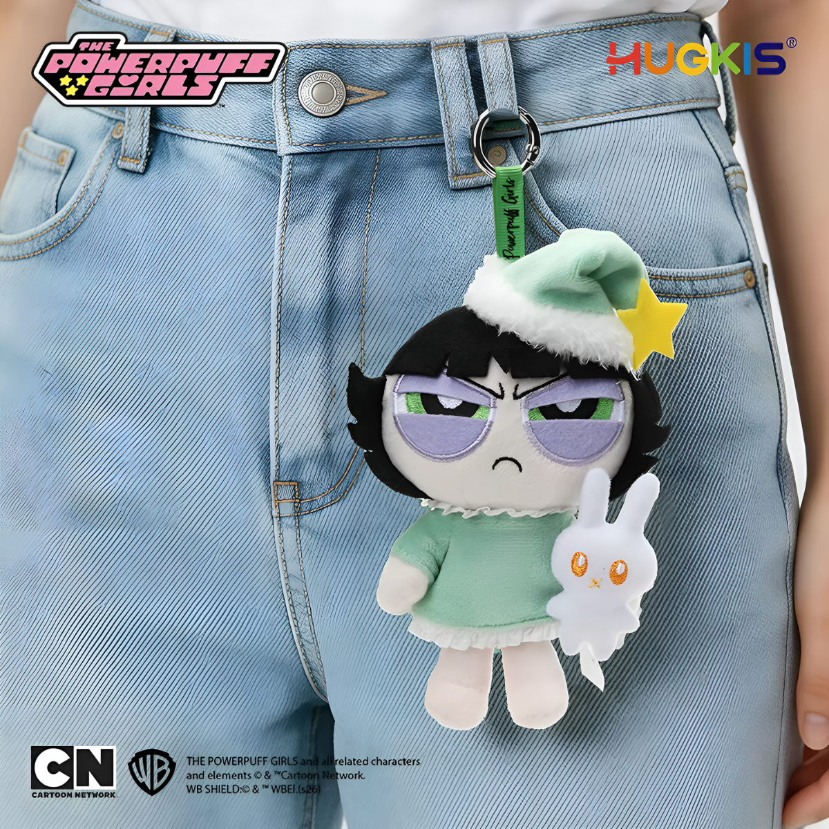 The Powerpuff Girls Good Morning Series Plush Pendant