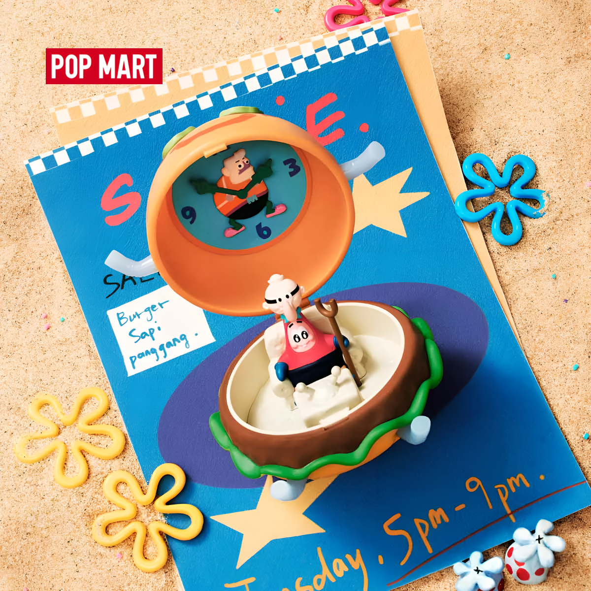 SpongeBob Krabby Patty Bestsellers Series Figures Blind Box