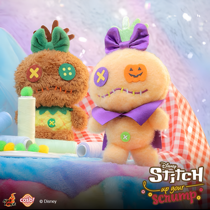 Disney Stitch Up Your Scrump Cosbi Plush Keychain Collection
