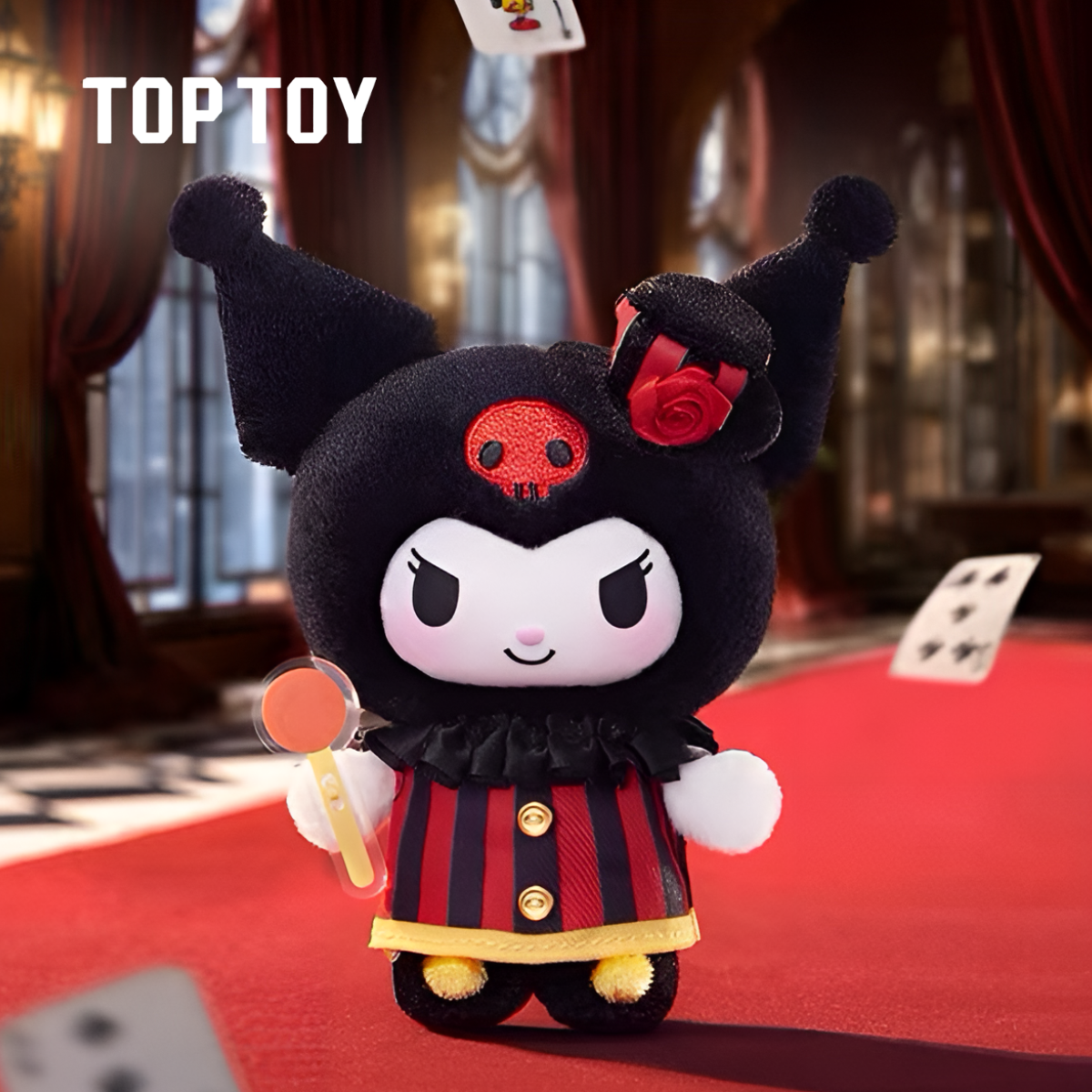 Kuromi Poker Kingdom Series Vinyl Plush Pendant Blind Box