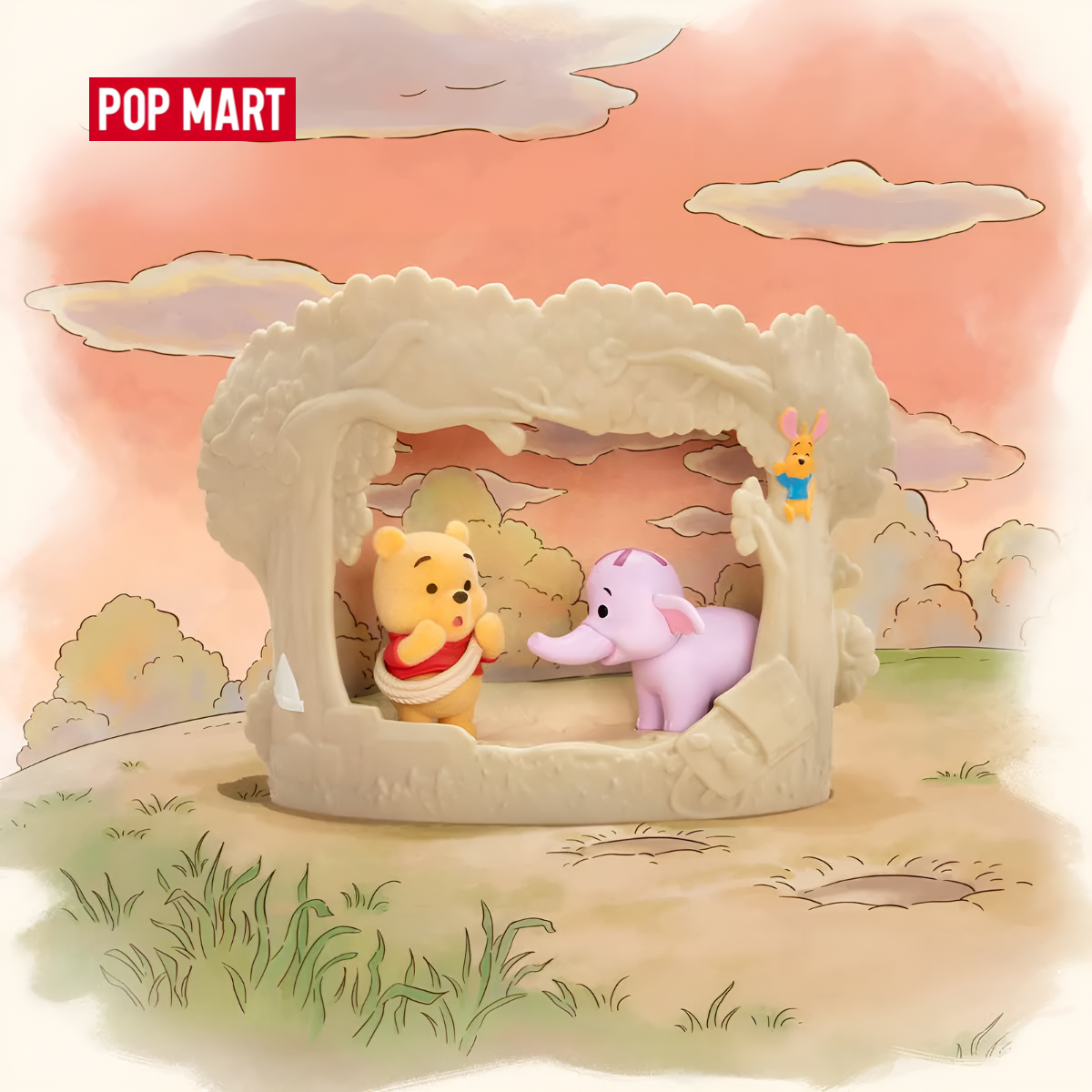 Winnie-the-Pooh Treehouse Theatre Series Figures