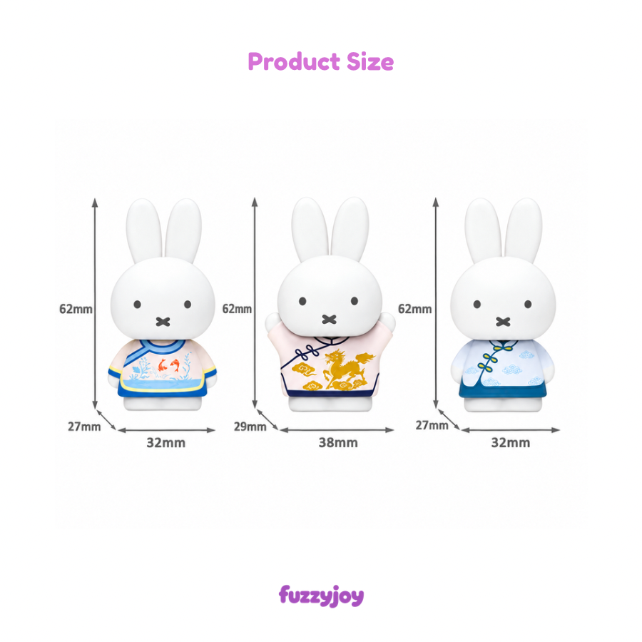 Miffy Qingyun Series Figures Blind Box