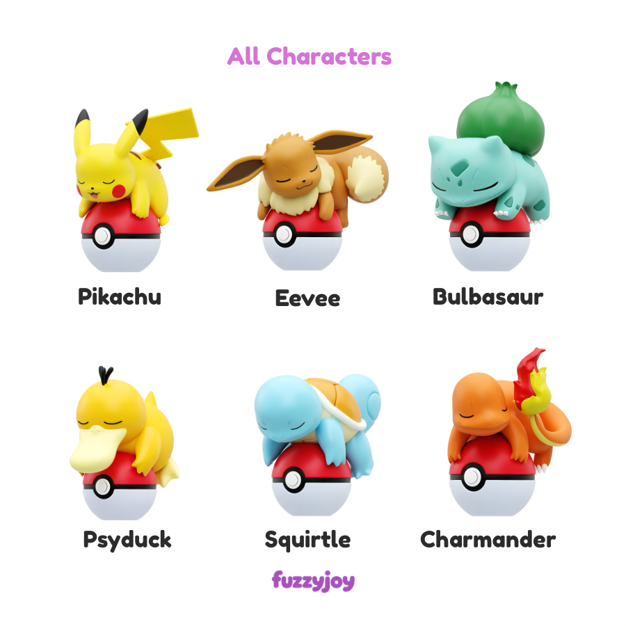 Pokémon Glow-in-the-Dark Poké Ball Figure Blind Box