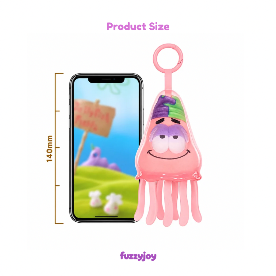 SpongeBob Bikini Bottom Jellyfish Series Glow-in-the-Dark Plush Blind Box