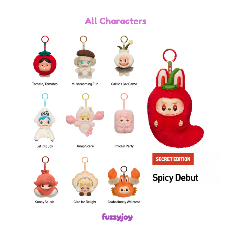 Dip For Fun Series Plush Pendant