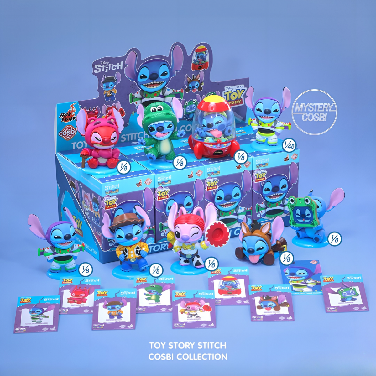 Toy Story Stitch Stitch Cosbi Collection Fan-Cination Series Figures Blind Box