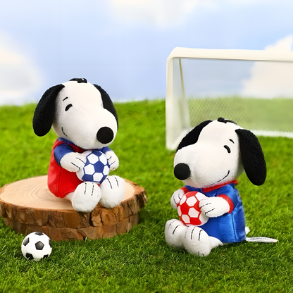 Official Snoopy Football Series Plush Keychain Blind Box