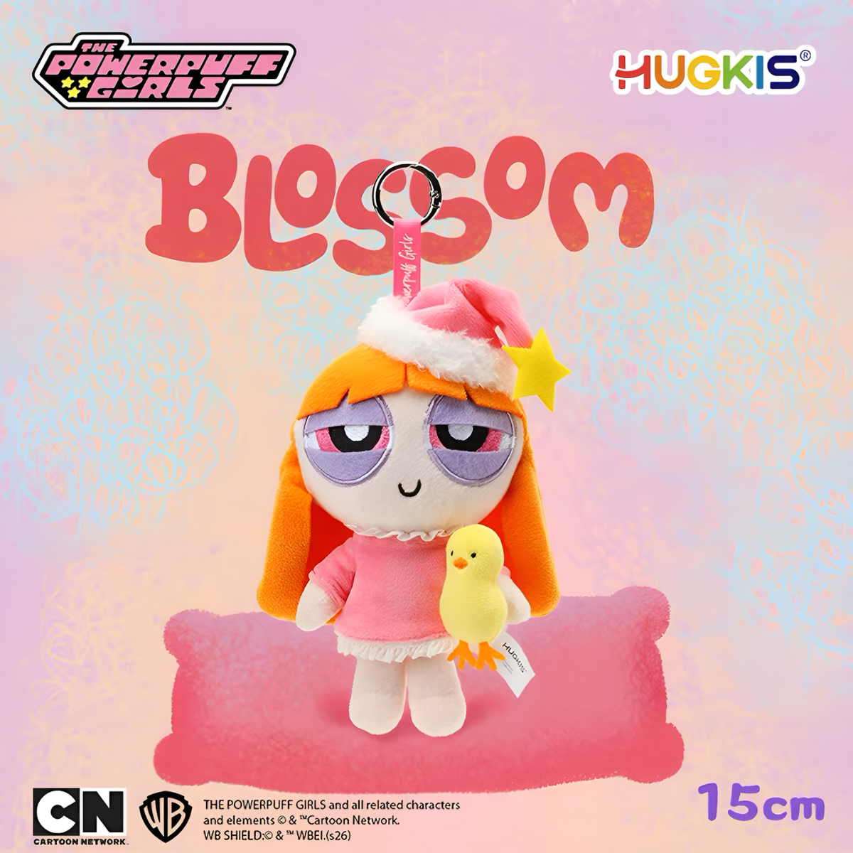 The Powerpuff Girls Good Morning Series Plush Pendant