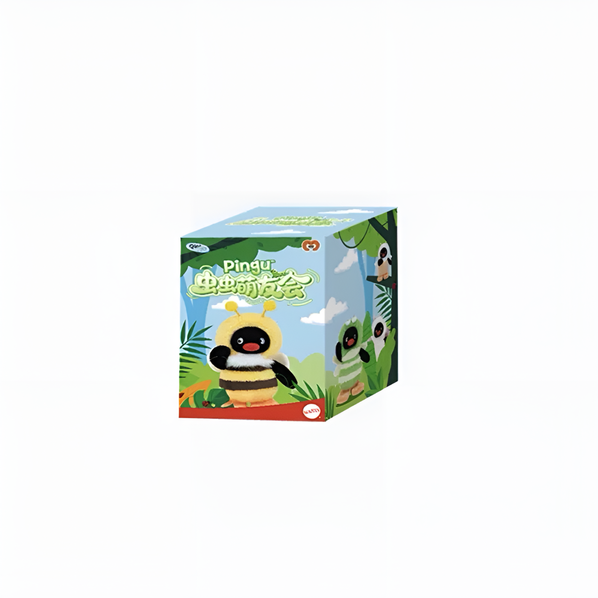 Pingu Cute Bug Friends Club Series Plush Pendant Blind Box