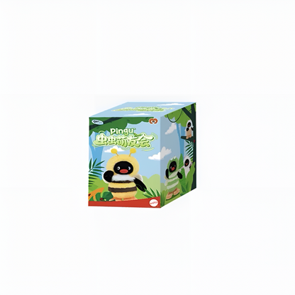 Pingu Cute Bug Friends Club Series Plush Pendant Blind Box