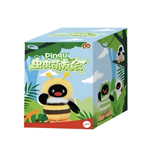 [AU STOCK] Pingu Cute Bug Friends Club Series Plush Pendant Blind Box