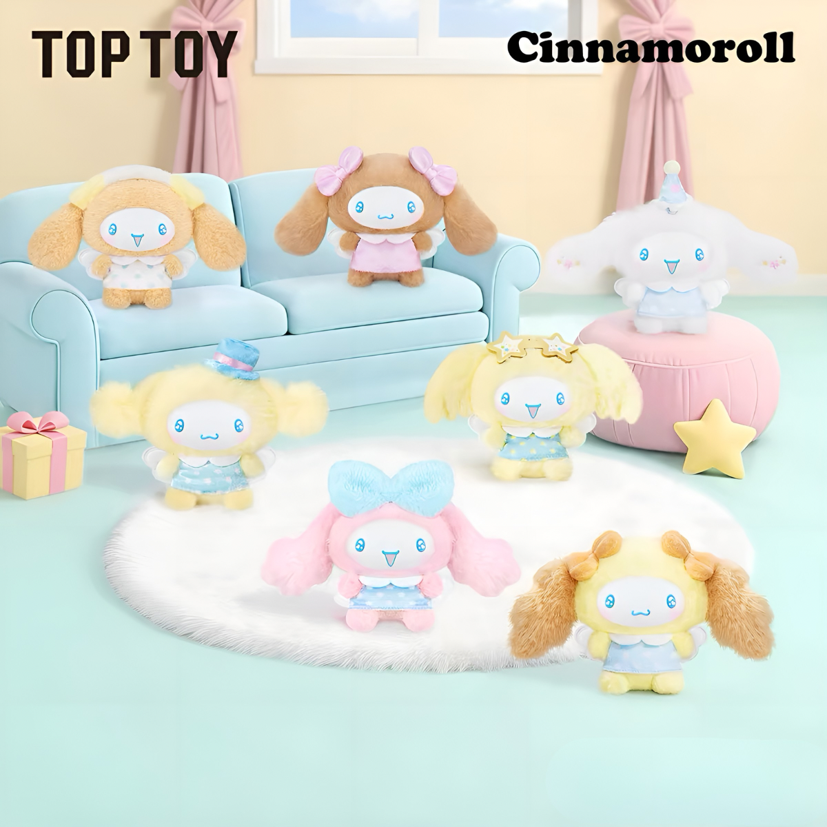 Cinamoroll Sweet Friends Series Plush Pendant Blind Box