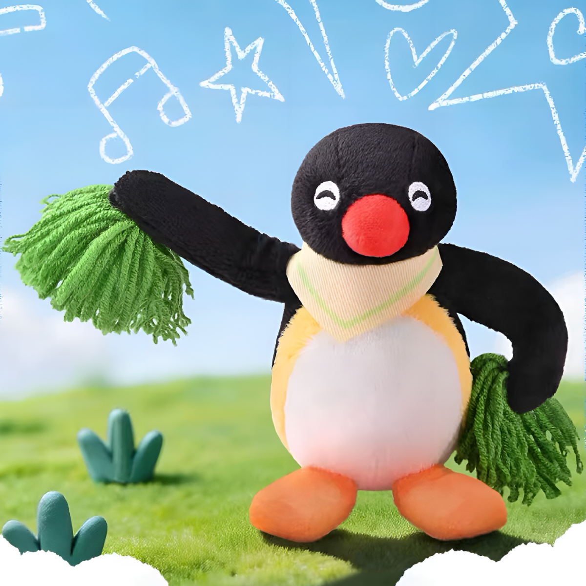 Pingu Emotion Small Fluctuation Series Plush Pendant Blind Box