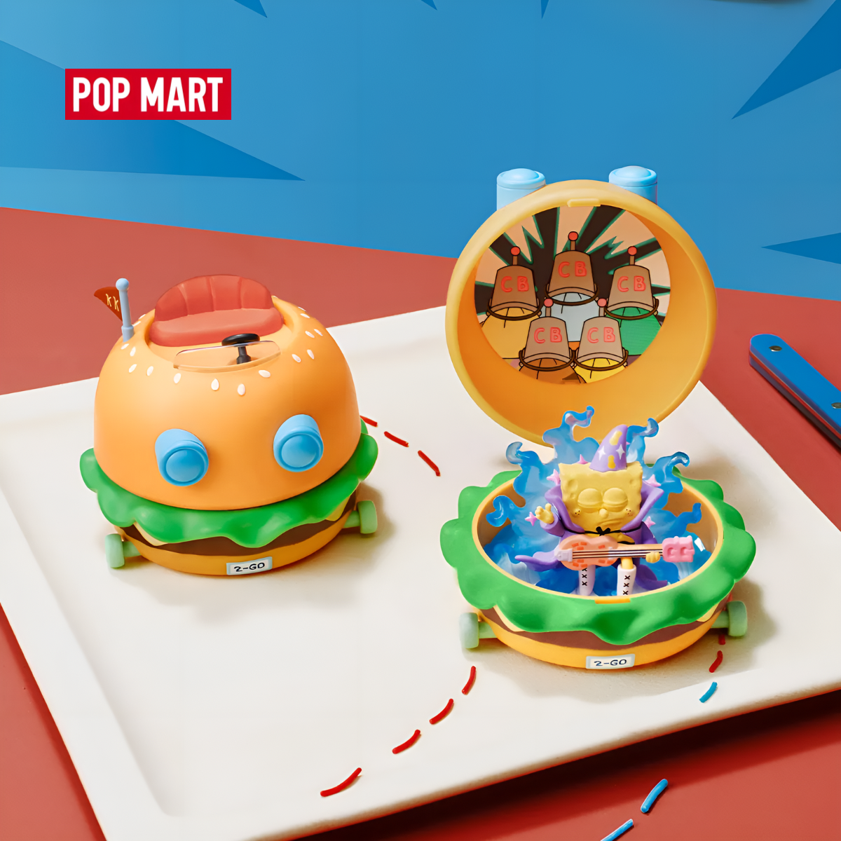 SpongeBob Krabby Patty Bestsellers Series Figures Blind Box