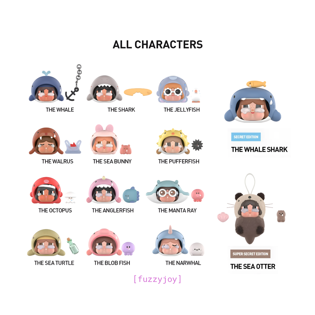 CRYBABY Cry Me an Ocean Series Figures