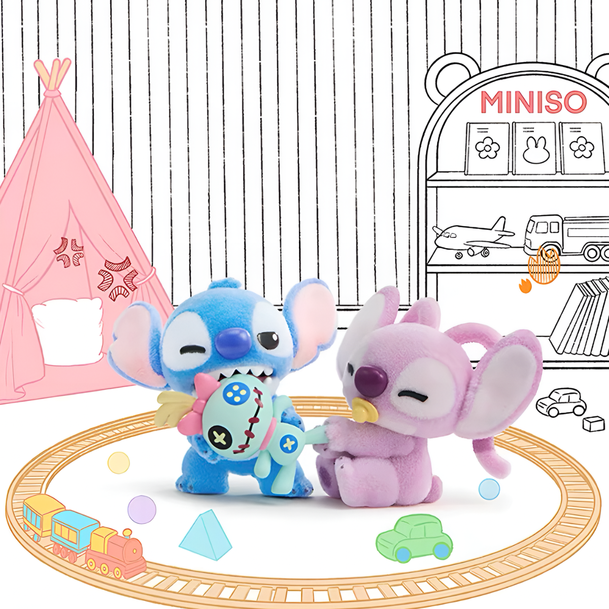 Disney Stitch Mischief Kindergarten Collection Blind Box