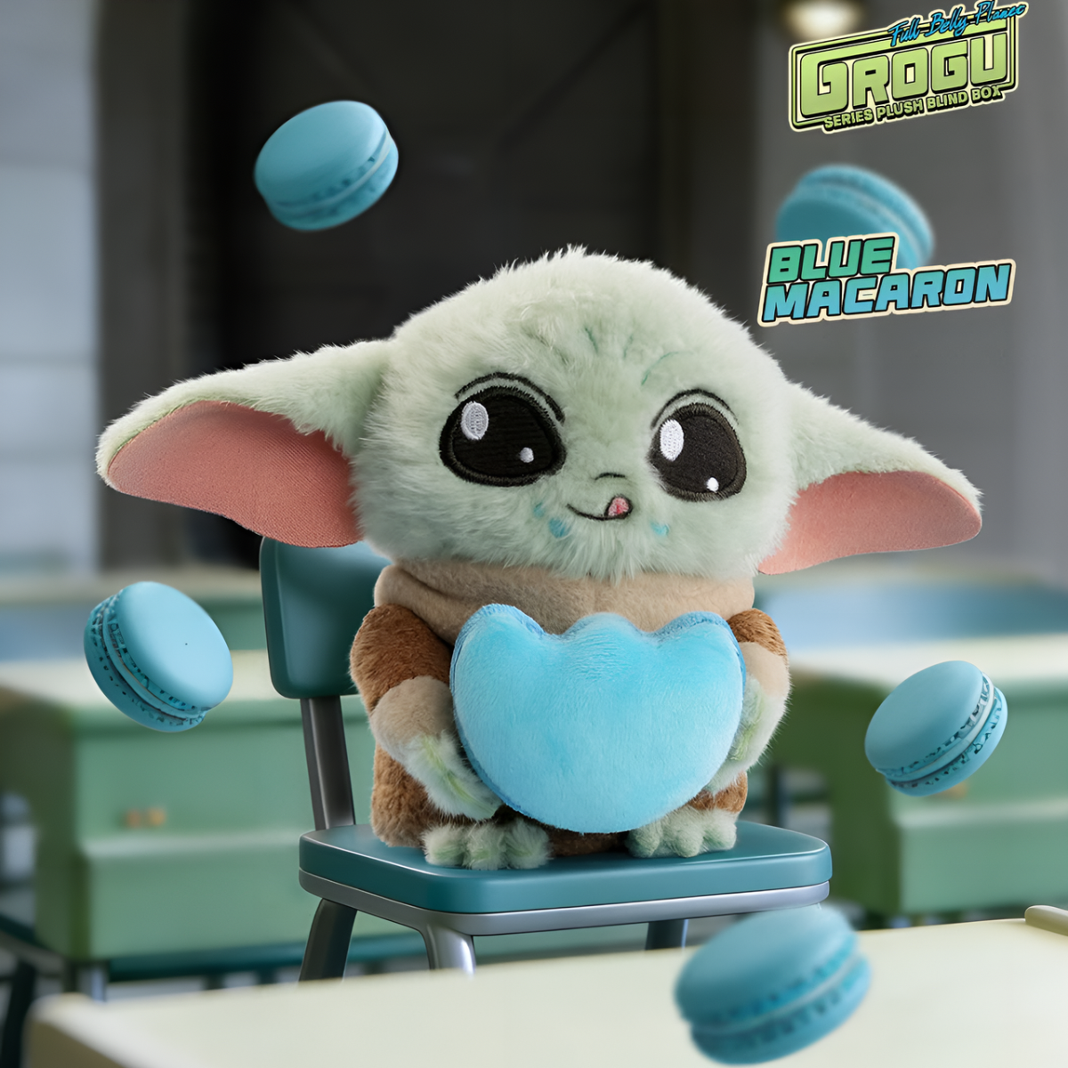 Star Wars The Mandalorian Grogu Full Belly Planet Series Plush Blind Box