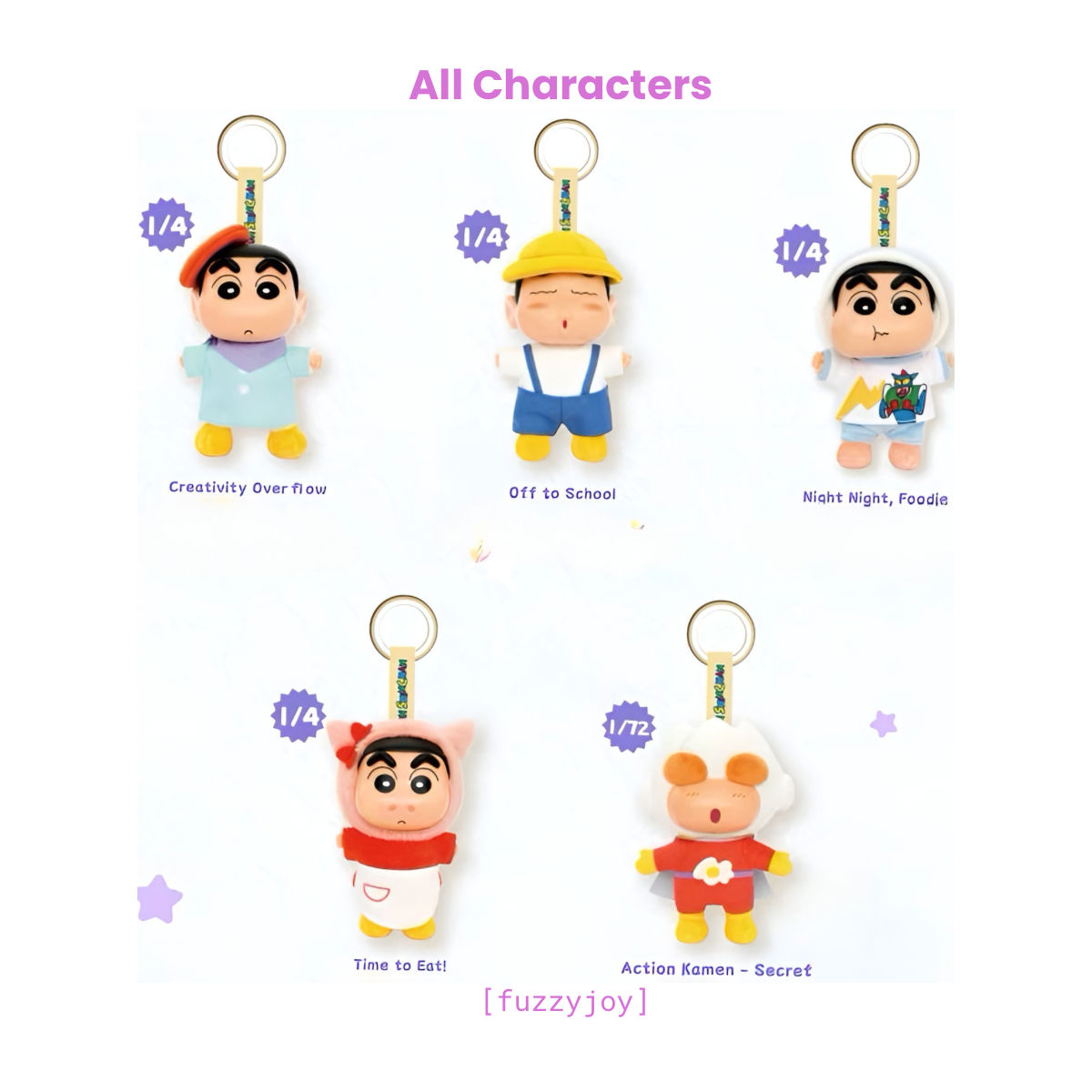 Crayon Shinchan Shinchan’s Wardrobe Series Figure Blind Box