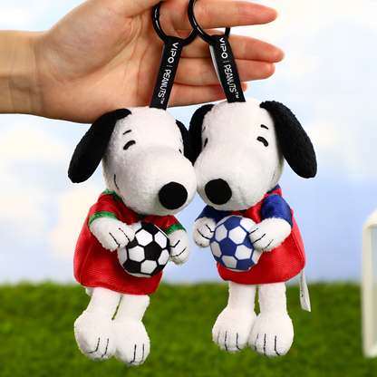 Official Snoopy Football Series Plush Keychain Blind Box