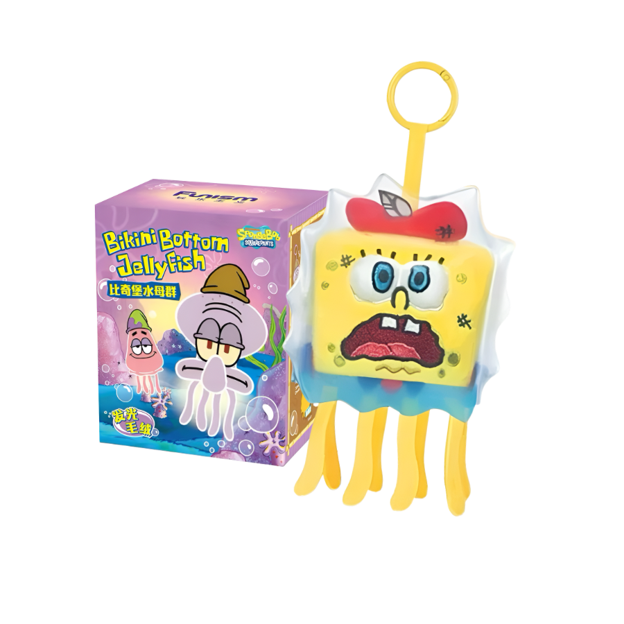 SpongeBob Bikini Bottom Jellyfish Series Glow-in-the-Dark Plush Blind Box