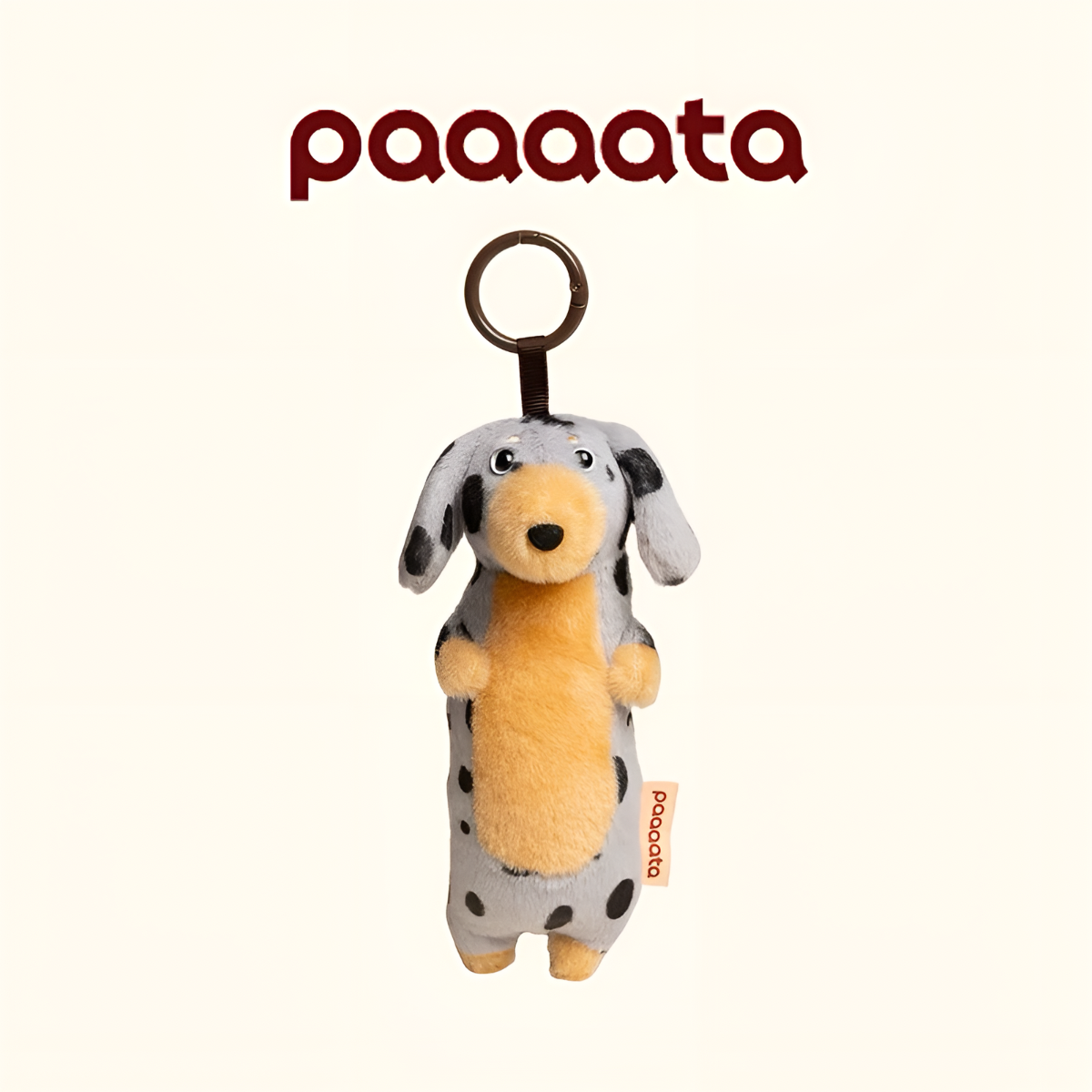 paaaata Dachshund Plush Keychain