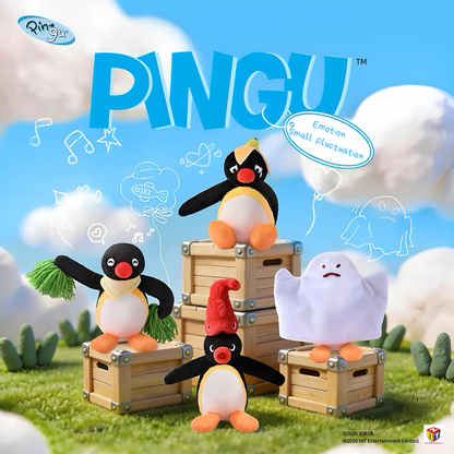 Pingu Emotion Small Fluctuation Series Plush Pendant Blind Box