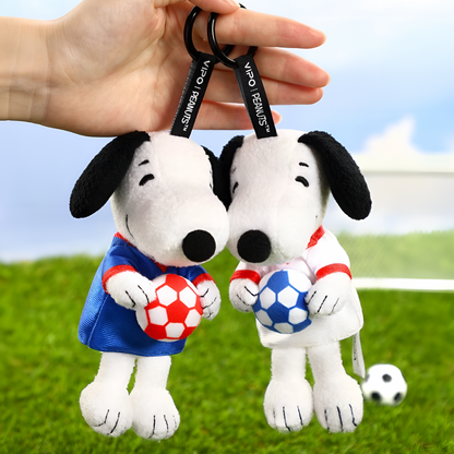 Official Snoopy Football Series Plush Keychain Blind Box
