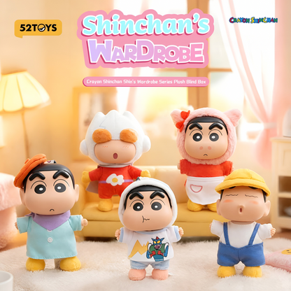 Crayon Shinchan Shinchan’s Wardrobe Series Figure Blind Box