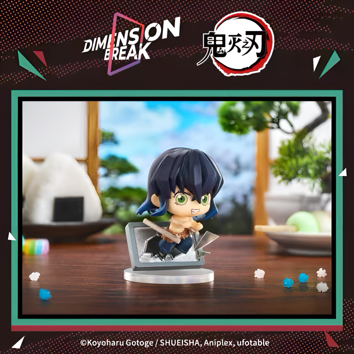 Demon Slayer Dimension Break Series Chibi Figures Blind Box