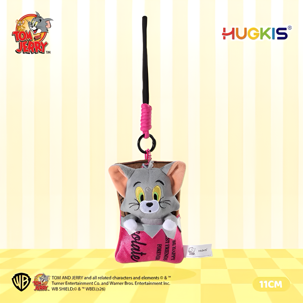 Tom and Jerry Sleep Bag Series Plush Pendant