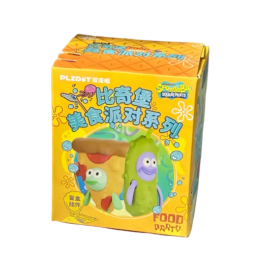 [AU STOCK] Spongebob Bikini Bottoms Food Party Series Figures Pendant Blind Box