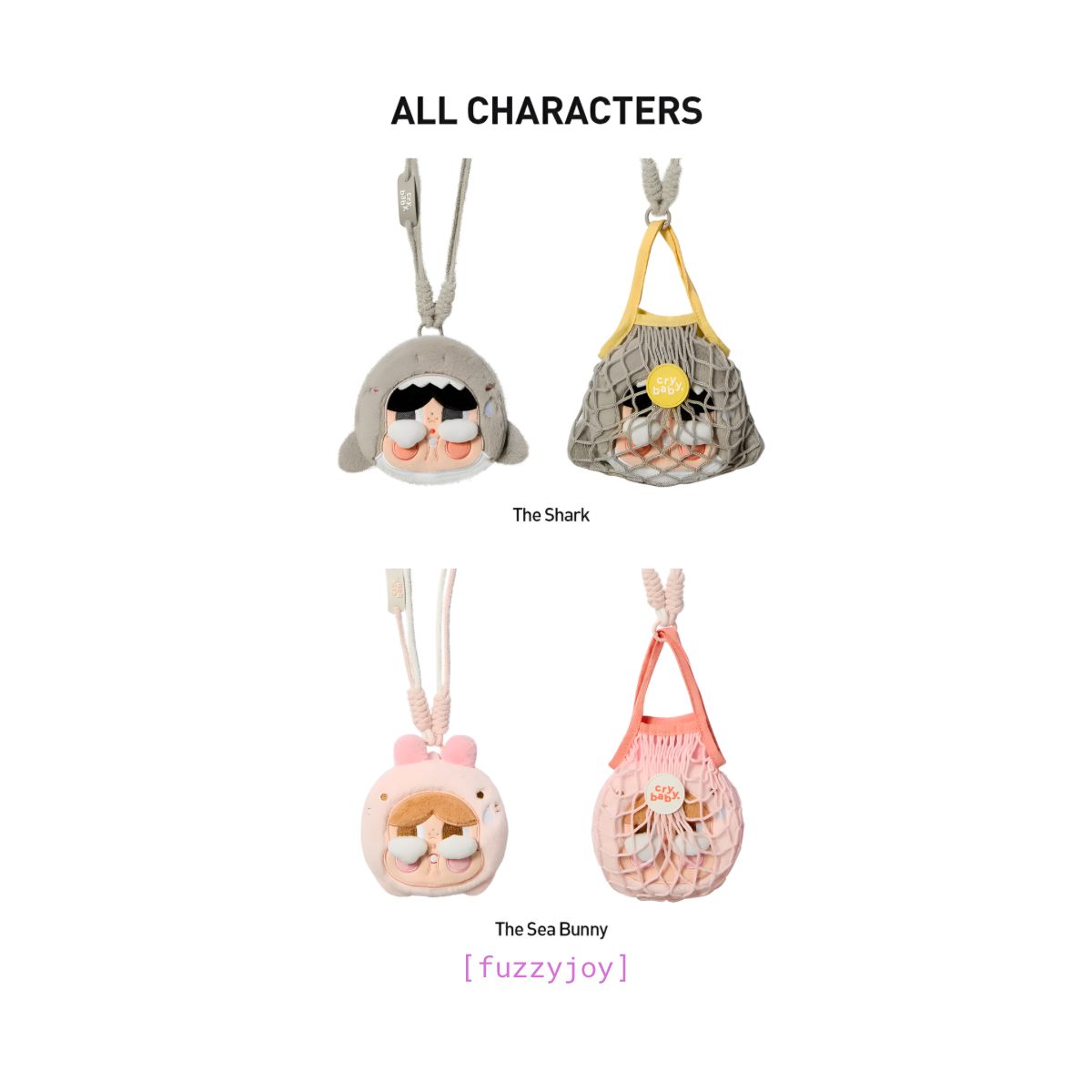 CRYBABY Cry Me an Ocean Series - Multi-functional Storage Bag