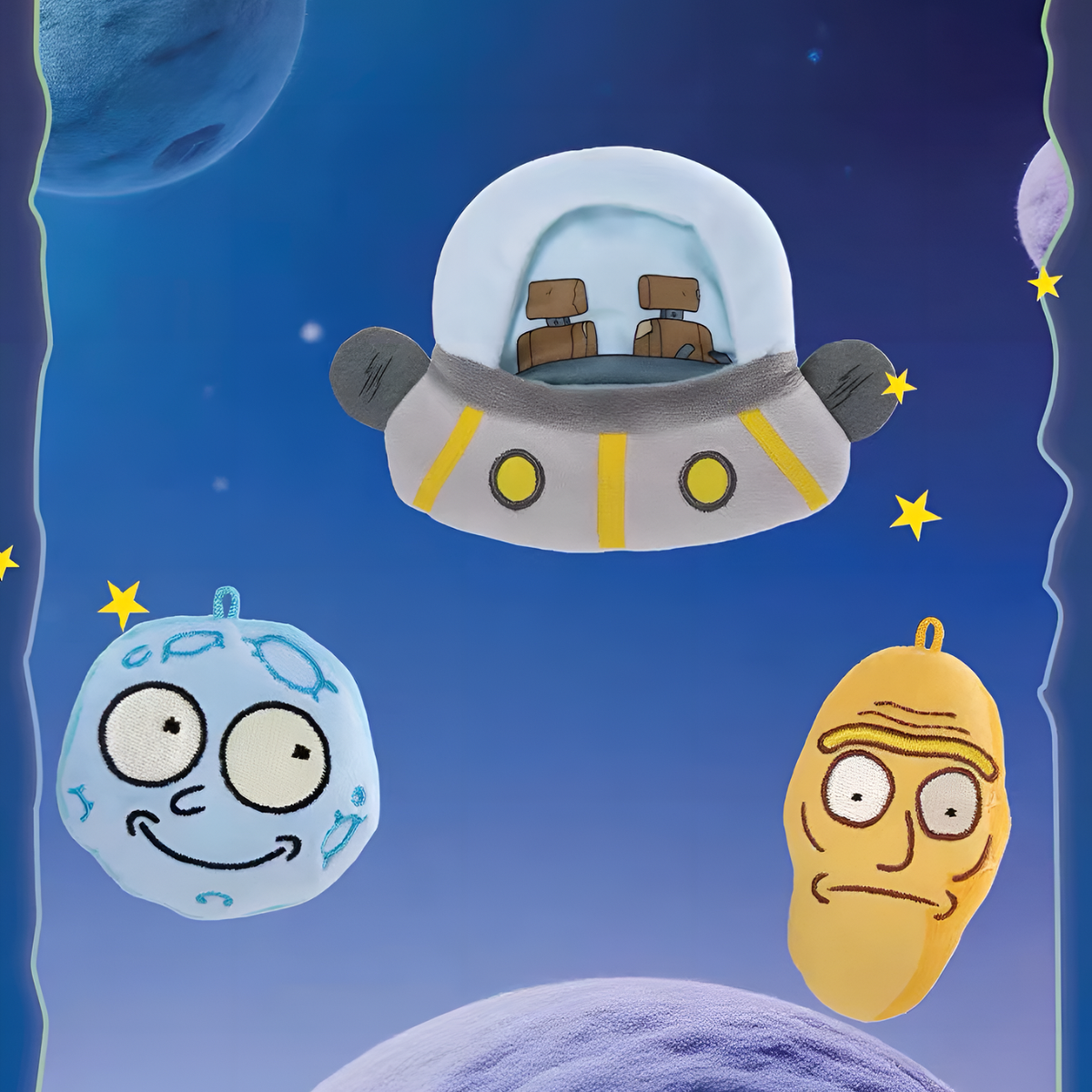 Rick and Morty MultiUniverse Series Plush Magnet Pendant Blind Bag
