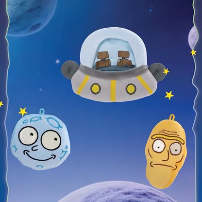 Rick and Morty MultiUniverse Series Plush Magnet Pendant Blind Bag