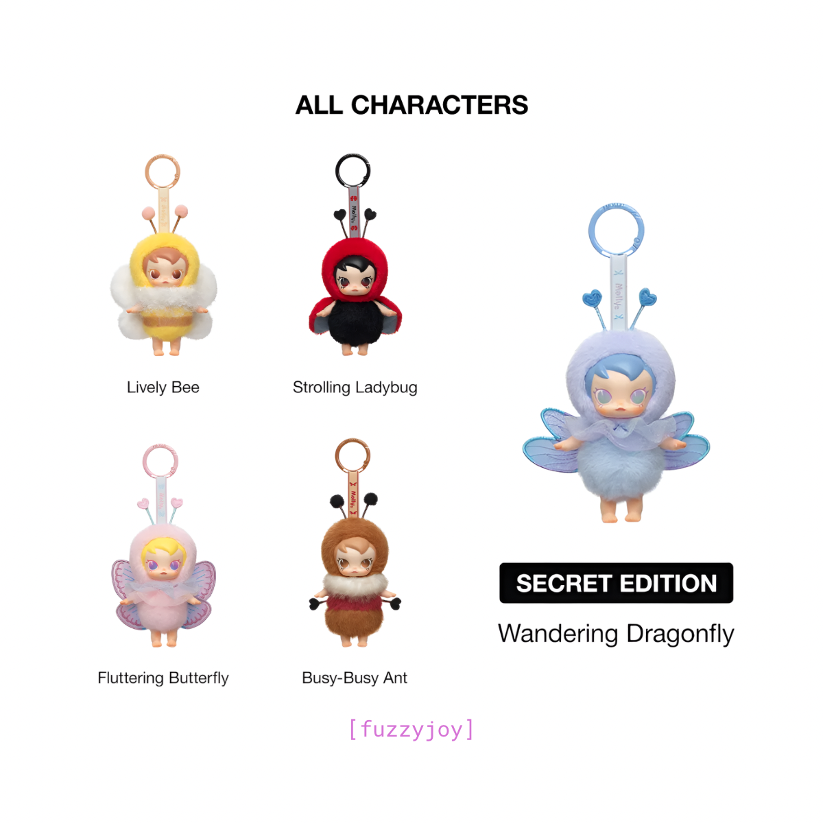 Baby Molly Buggy Roam Series Vinyl Plush Pendant Blind Box