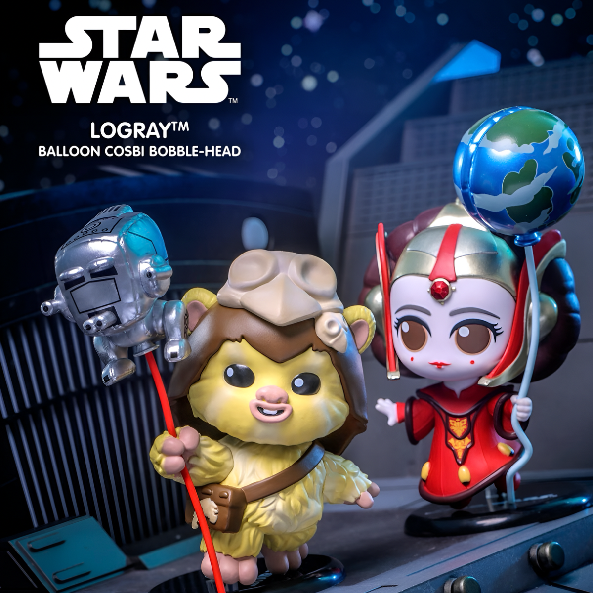 Star Wars Balloon Bobble Head Figure Blind Box Series 2