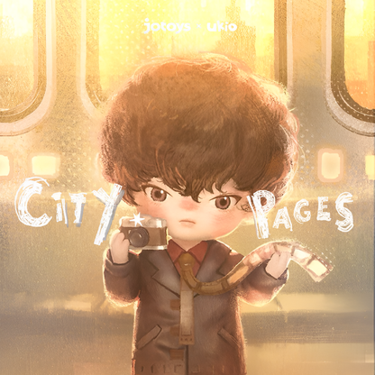 Ukio City Pages Series Figures Blind Box