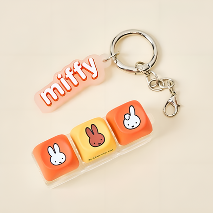 Miffy Keycap Series Keychains Blind Box