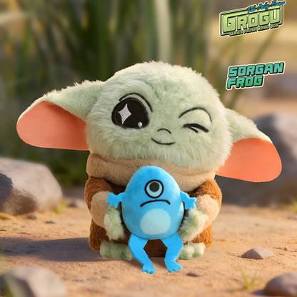 Star Wars The Mandalorian Grogu Full Belly Planet Series Plush Blind Box