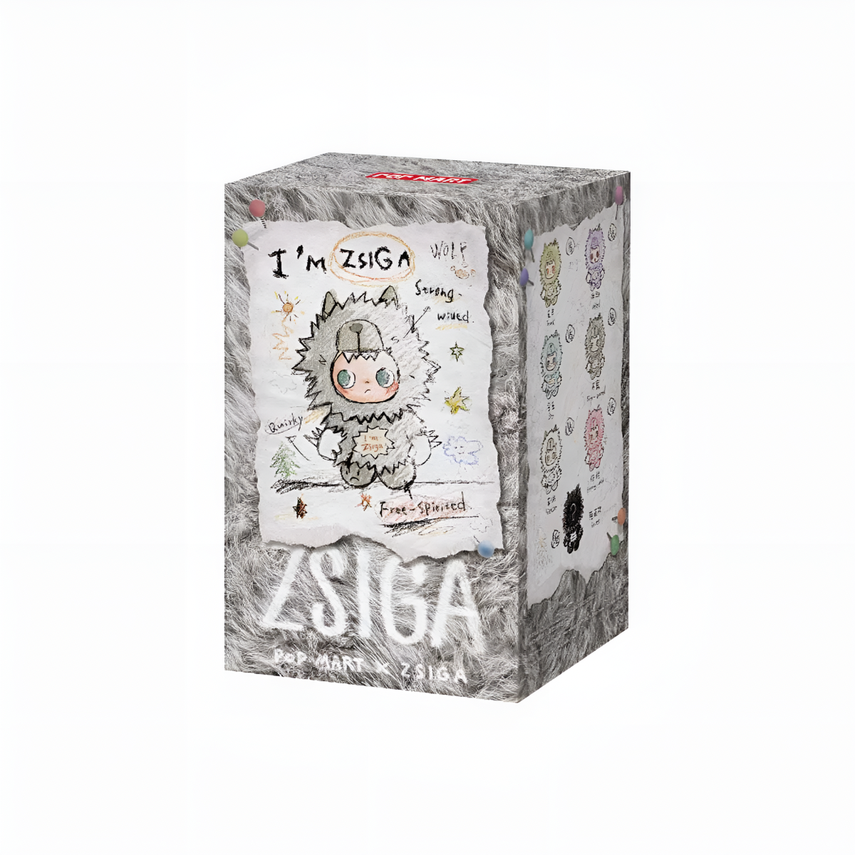 ZSIGA I'm Zsiga Series-Vinyl Plush Pendant Blind Box
