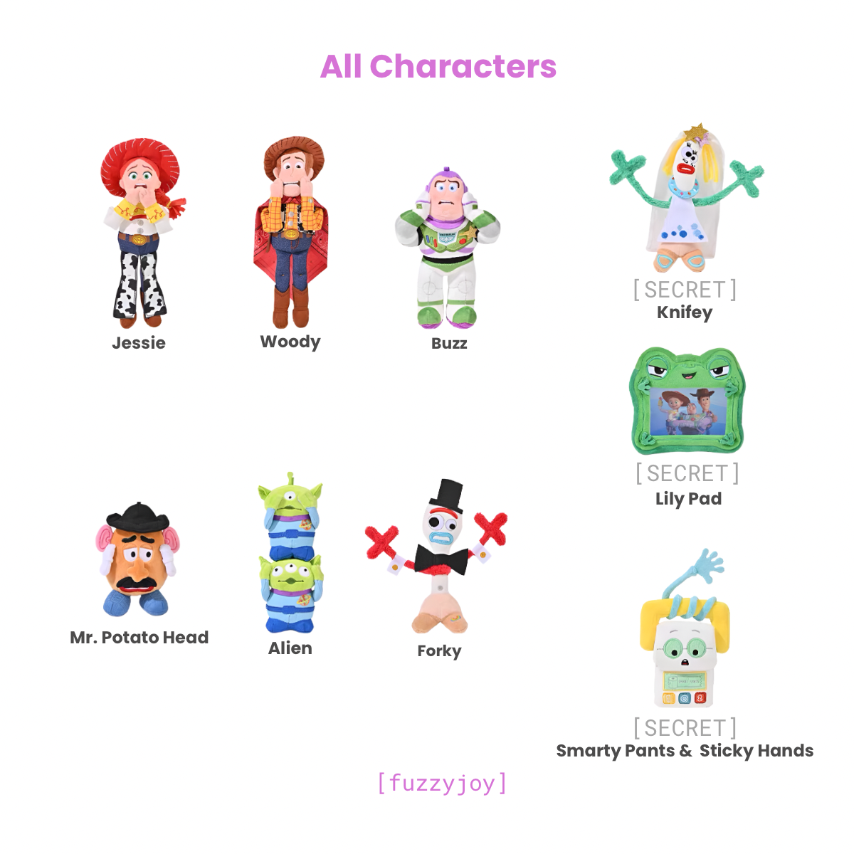 Toy Story Companion Crisis Series Plush Pendant Blind Box