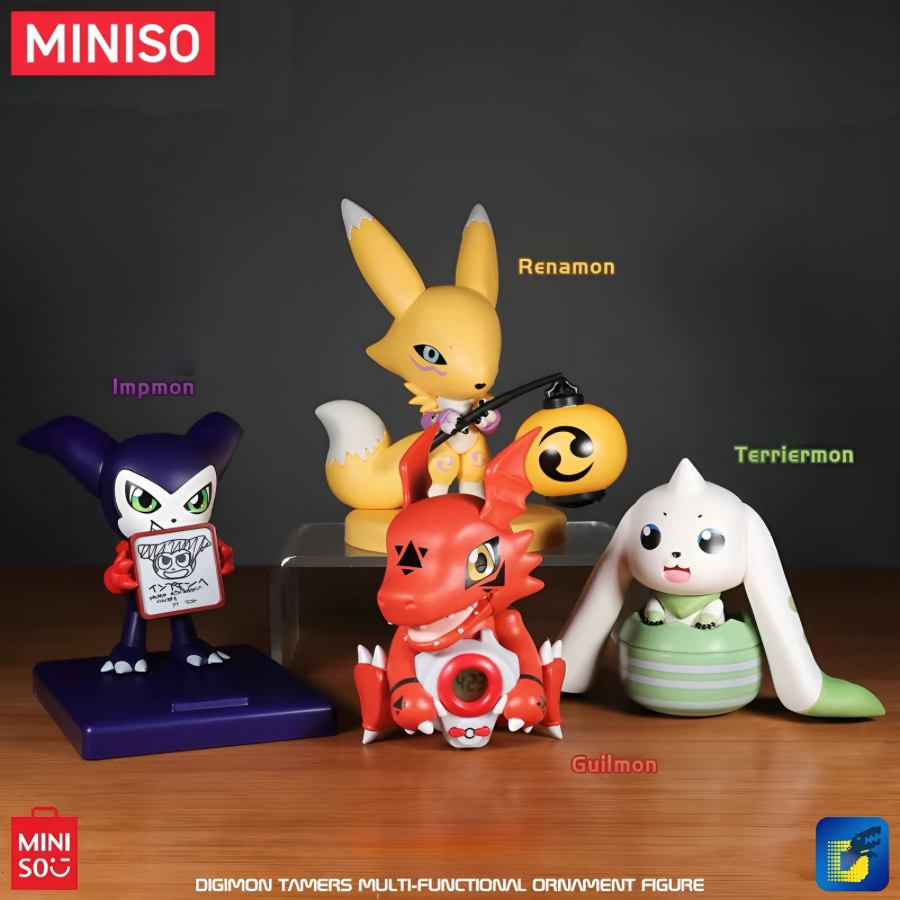 MINISO × Digimon Tamers Multi-function Figure