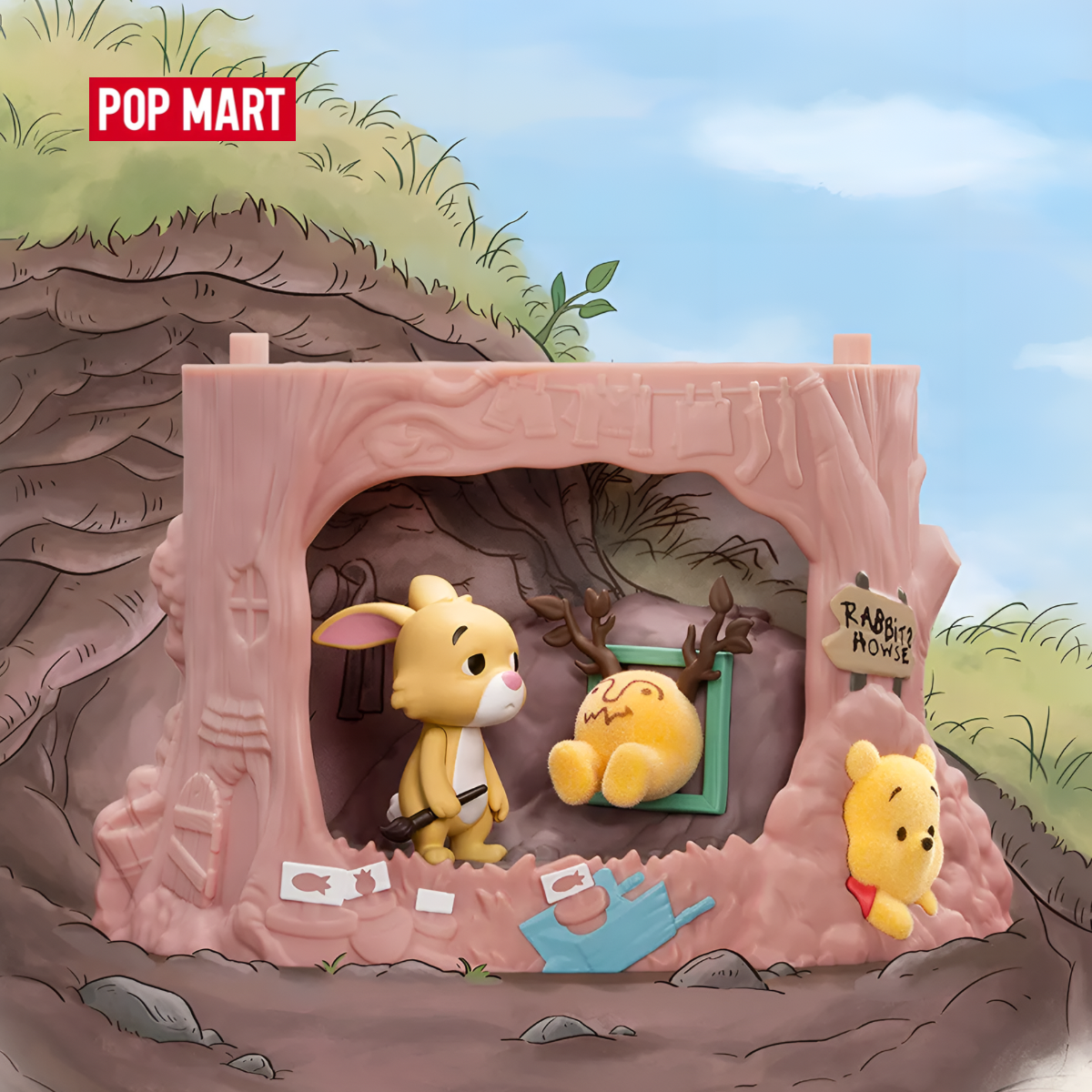 Winnie-the-Pooh Treehouse Theatre Series Figures