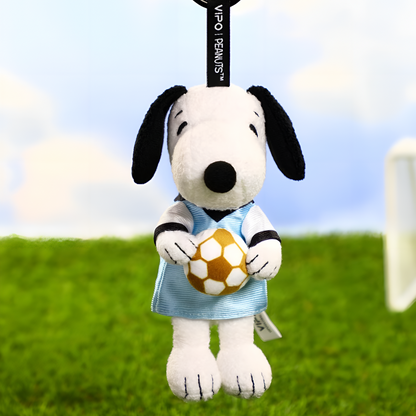 Official Snoopy Football Series Plush Keychain Blind Box