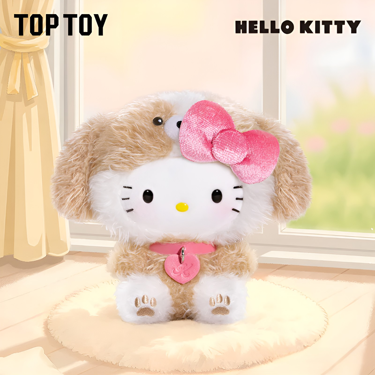 Hello Kitty Puppy Party Series Plush Pendant Blind Box