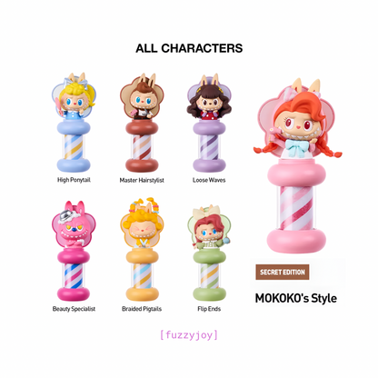 THE MONSTERS Hair Salon Series - Glowing Fridge Magnet Blind Box